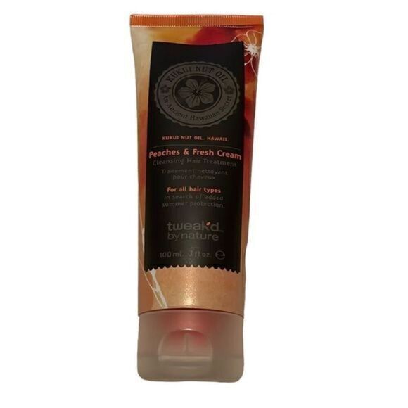 TWEAK’D by nature peaches & fresh cream cleansing hair treatment SEALED - Picture 1 of 3